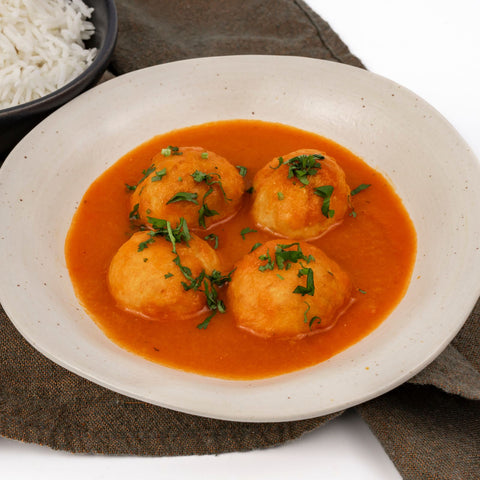 Albóndigas de pollo en caldillo
