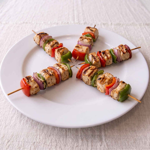 Brochetas de pollo