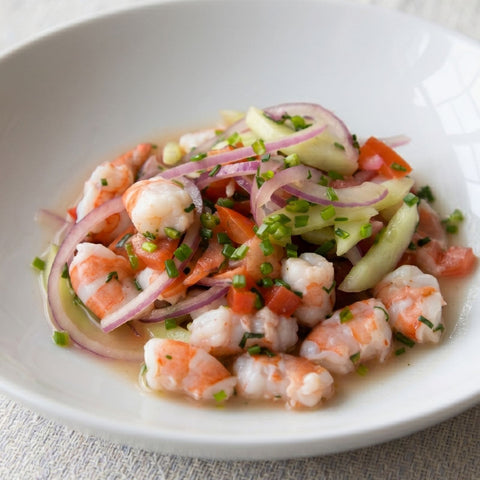 Ceviche de camarón