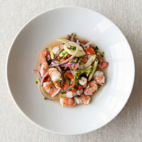 Ceviche de camarón