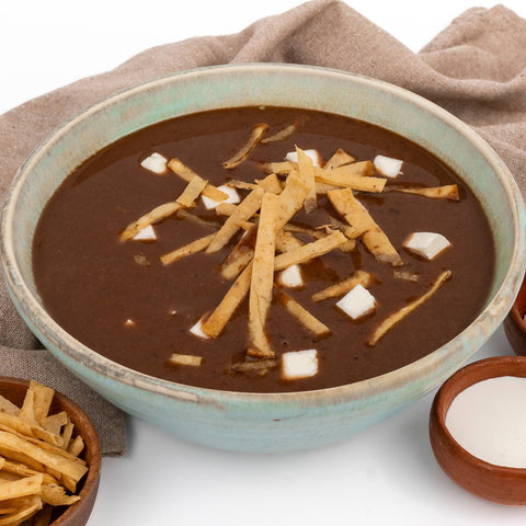 crema de frijol