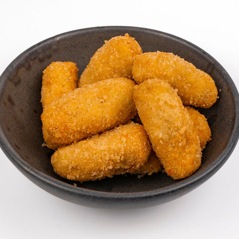 Croqueta de papa con jamón