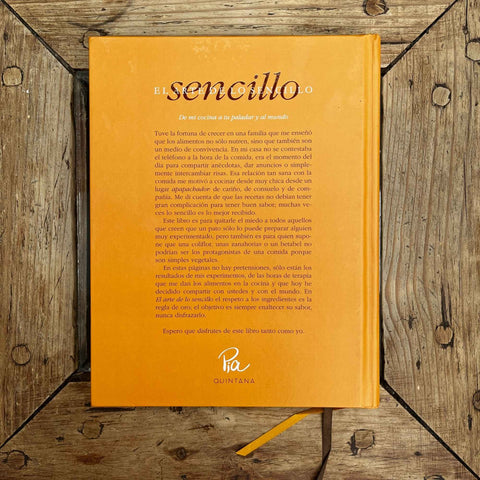 Libro El Arte de lo sencillo