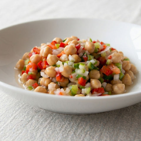 Ensalada de garbanzo