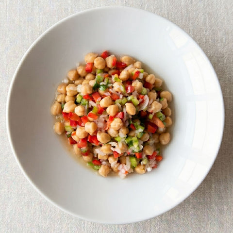 Ensalada de garbanzo