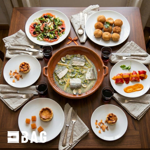 Menú cena Mundialista x Bittor Sierra 🇪🇸