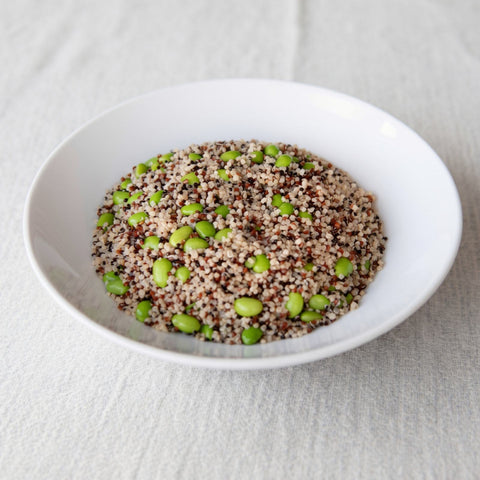 Ensalada de Quinoa y edamames