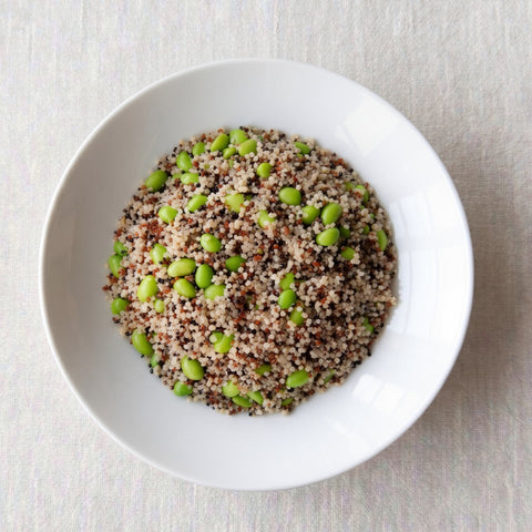 Ensalada de Quinoa y edamames
