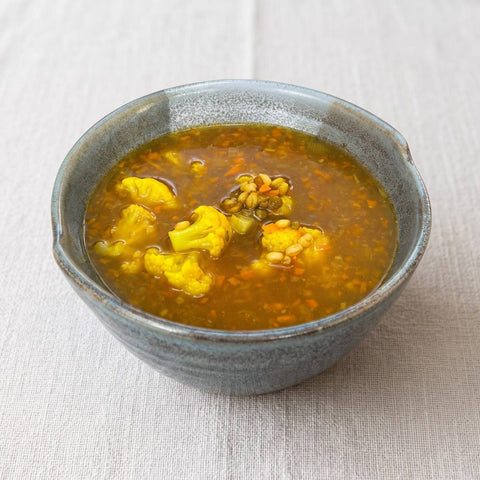 vista angular sopa ayurvedica kitchari