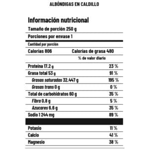 Albóndigas de res en caldillo de jitomate - Image 3