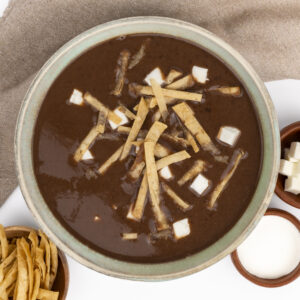 Crema de frijol