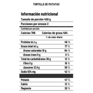 Tortilla de patatas 500g - Image 3