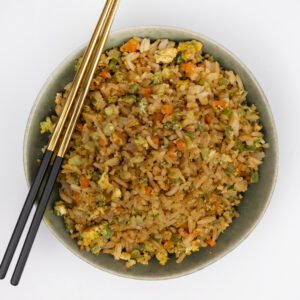 Yakimeshi (Arroz Japonés) con Vegetales