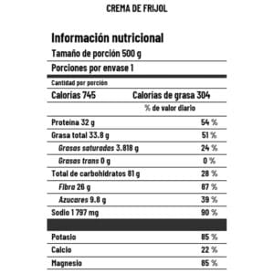 Crema de frijol - Image 3