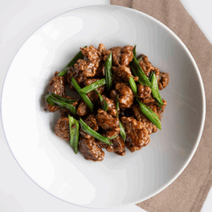 Mongolian Beef con arrachera
