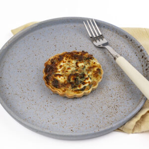 Quiché de espinacas con queso de cabra 110g - Image 2